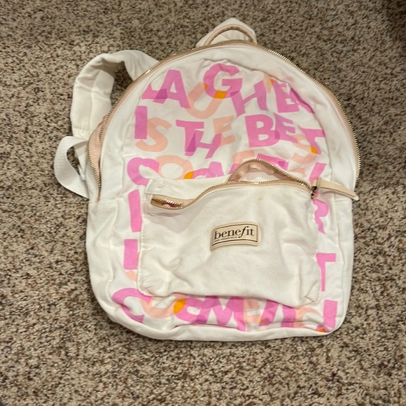 Benefit Laughter is the Best Cosmetic Backpack - Picture 1 of 9